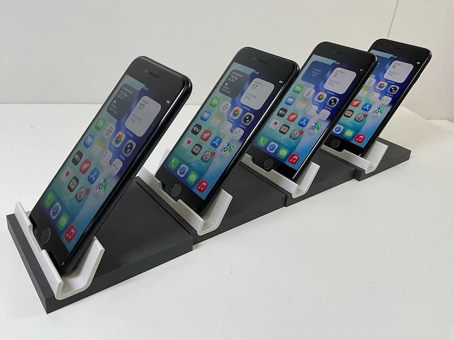Apple iphone se 3rd gen - 64 gb - midnight (4x) - afbeelding 4 van  5