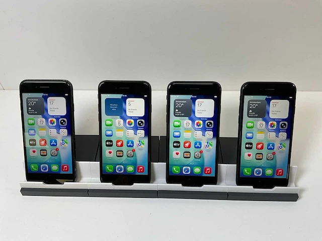 Apple iphone se 3rd gen - 64 gb - midnight (4x) - afbeelding 1 van  7
