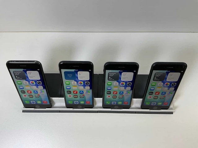 Apple iphone se 3rd gen - 64 gb - midnight (4x) - afbeelding 2 van  7