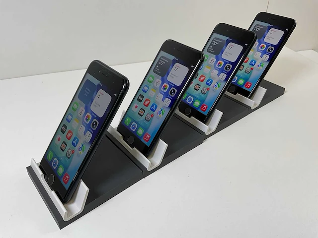 Apple iphone se 3rd gen - 64 gb - midnight (4x) - afbeelding 4 van  5