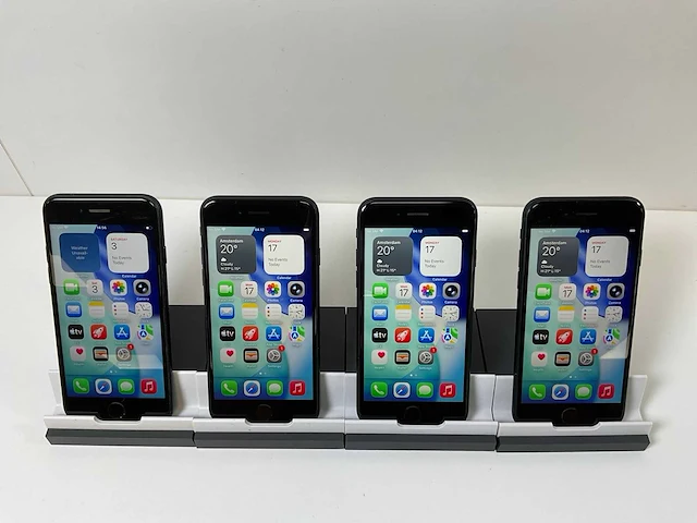 Apple iphone se 3rd gen - 64 gb - midnight (4x) - afbeelding 1 van  5