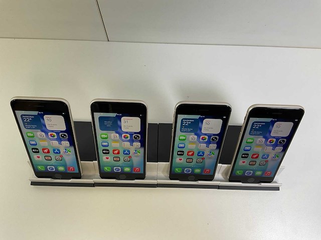 Apple iphone se 3rd gen - 64 gb - starlight (4x) - afbeelding 2 van  5