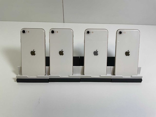 Apple iphone se 3rd gen - 64 gb - starlight (4x) - afbeelding 4 van  4