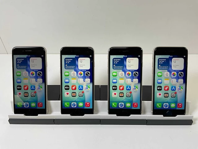 Apple iphone se 3rd gen - 64 gb - starlight (4x) - afbeelding 1 van  5