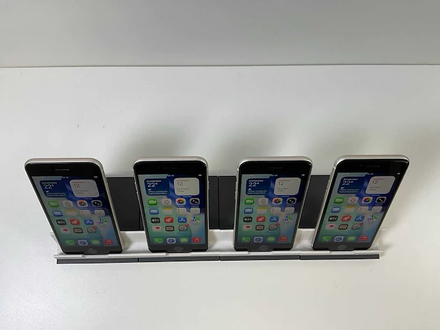 Apple iphone se 3rd gen - 64 gb - starlight (4x) - afbeelding 2 van  5