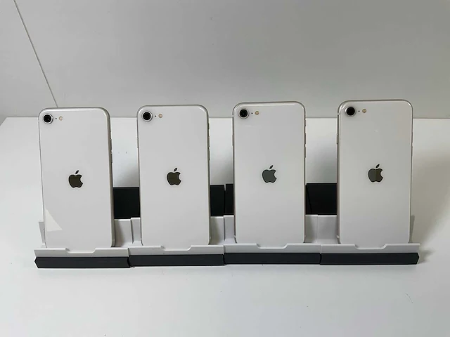 Apple iphone se 3rd gen - 64 gb - starlight (4x) - afbeelding 4 van  4