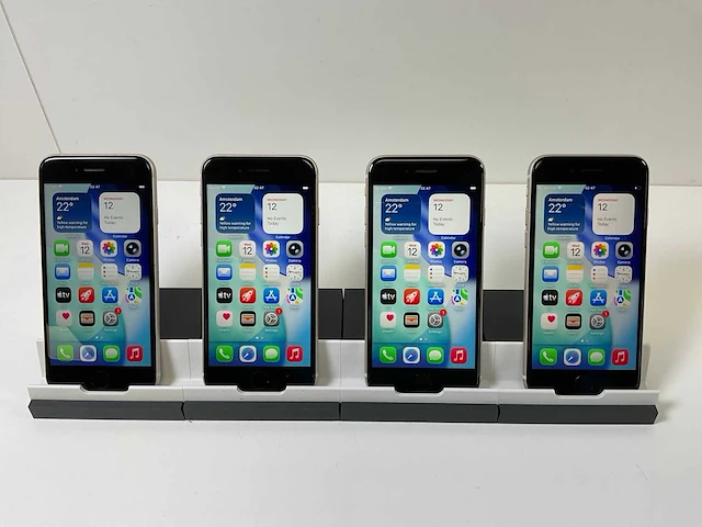 Apple iphone se 3rd gen - 64 gb - starlight (4x) - afbeelding 1 van  5