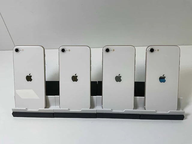 Apple iphone se 3rd gen - 64 gb - starlight (4x) - afbeelding 5 van  5