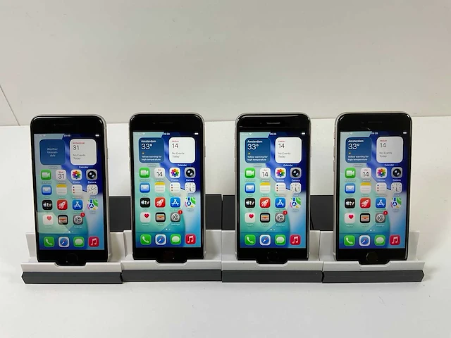 Apple iphone se 3rd gen - 64 gb - starlight (4x) - afbeelding 1 van  5