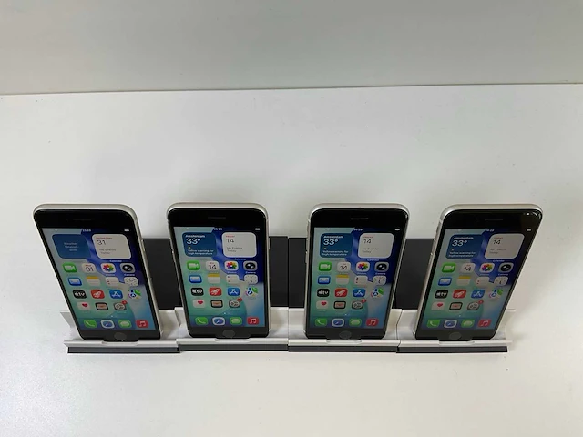 Apple iphone se 3rd gen - 64 gb - starlight (4x) - afbeelding 2 van  5