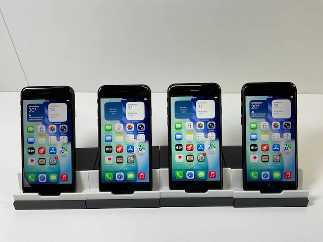 Apple iphone se 3rd gen - 64 gb / 256 gb - midnight (4x) - afbeelding 1 van  5