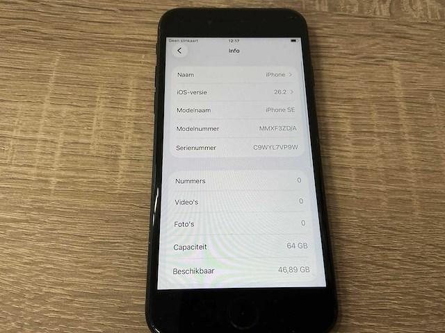 Apple iphone se (3rd gen, 64gb) mobiele telefoon - afbeelding 3 van  6
