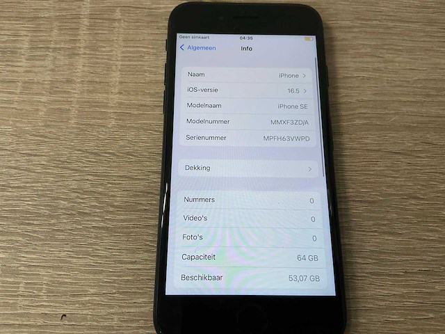Apple iphone se (3rd gen, 64gb) mobiele telefoon - afbeelding 4 van  5