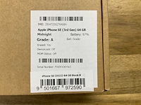 Apple iphone se (3rd gen)64gb mobiele telefoon - afbeelding 2 van  2