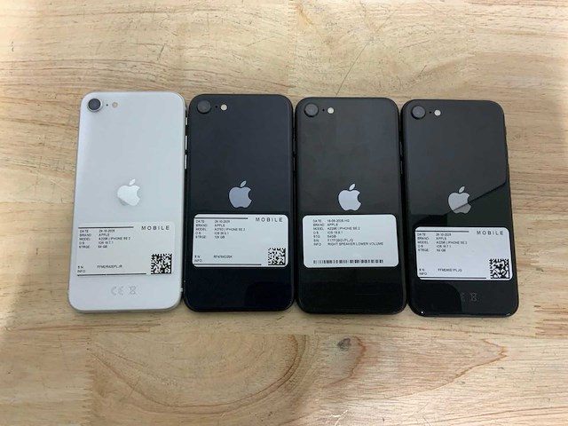 Apple iphone se2 a2783/a2296 mobiele telefoon (4x) - afbeelding 2 van  6