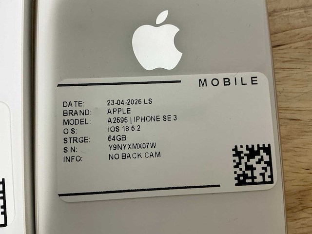 Apple iphone se2/se3 mobiele telefoon (15x) - afbeelding 3 van  16