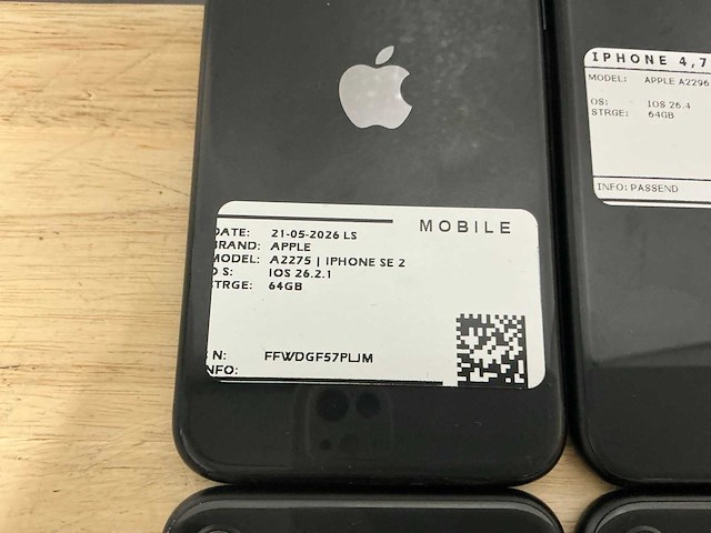 Apple iphone se2/se3 mobiele telefoon (15x) - afbeelding 9 van  16