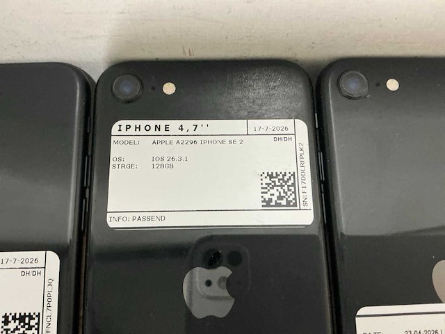 Apple iphone se2/se3 mobiele telefoon (15x) - afbeelding 11 van  16
