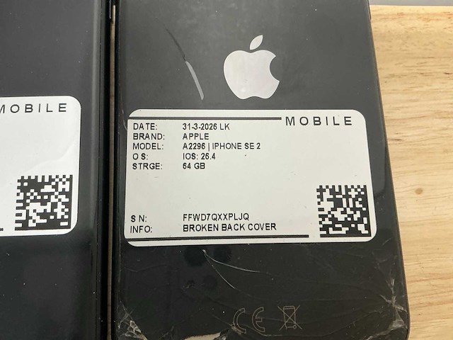 Apple iphone se2/se3 mobiele telefoon (15x) - afbeelding 13 van  16