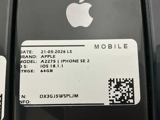Apple iphone se2/se3 mobiele telefoon (15x) - afbeelding 15 van  16