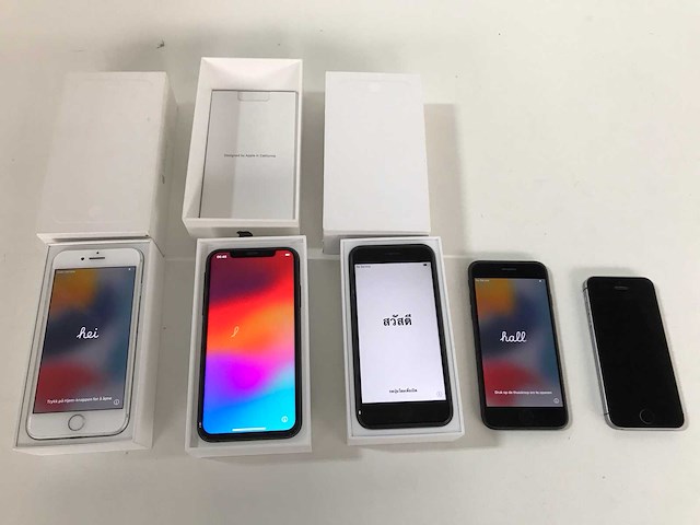 Apple iphone smartphone (5x) - afbeelding 2 van  10