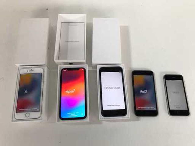 Apple iphone smartphone (5x) - afbeelding 8 van  10