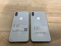 Apple iphone x a1901 mobiele telefoon (2x) - afbeelding 2 van  6