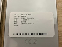 Apple iphone x a1901 mobiele telefoon (2x) - afbeelding 4 van  6