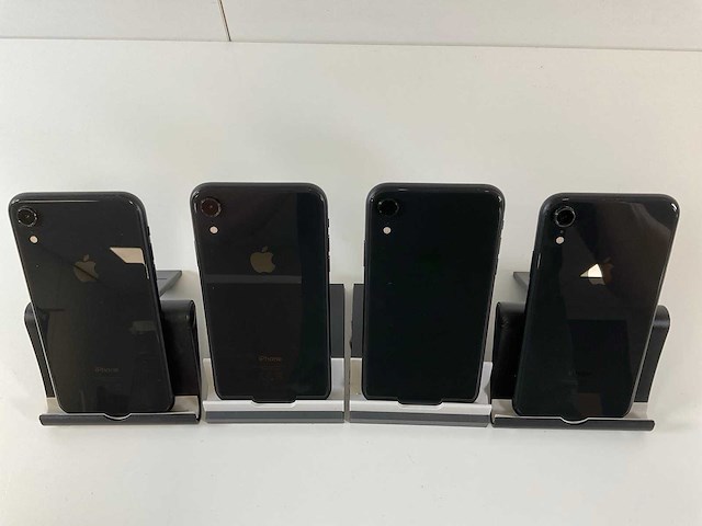 Apple iphone xr - 64 gb - black (4x) - afbeelding 5 van  5