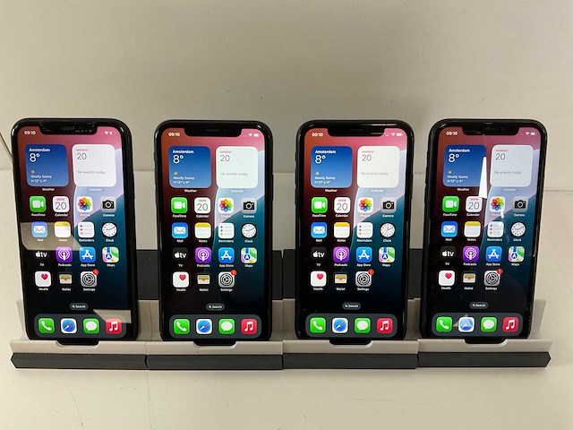 Apple iphone xr - 64 gb - black (4x) - afbeelding 1 van  5