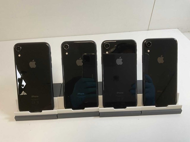 Apple iphone xr - 64 gb - black (4x) - afbeelding 5 van  5