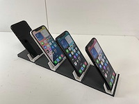 Apple iphone xr - 64 gb - black / white (4x) - afbeelding 4 van  5