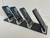 Apple iphone xr - 64 gb - black / white / light blue (4x) - afbeelding 4 van  5