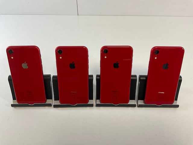 Apple iphone xr - 64 gb - red (4x) - afbeelding 5 van  5