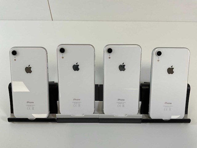 Apple iphone xr - 64 gb - white (4x) - afbeelding 4 van  4
