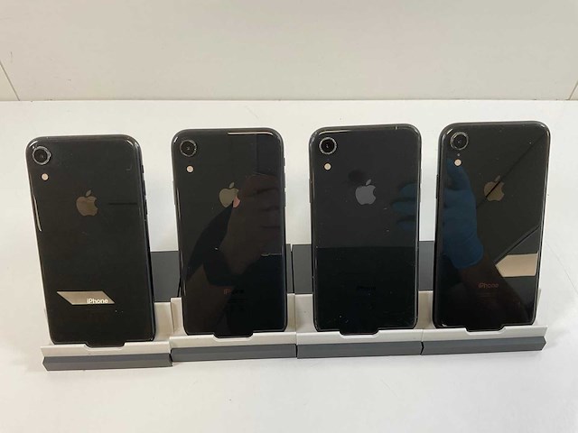 Apple iphone xr - 64 gb / 128 gb - black (4x) - afbeelding 5 van  5