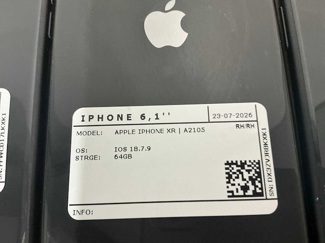 Apple iphone xr | a2105 mobiele telefoon (10x) - afbeelding 4 van  13