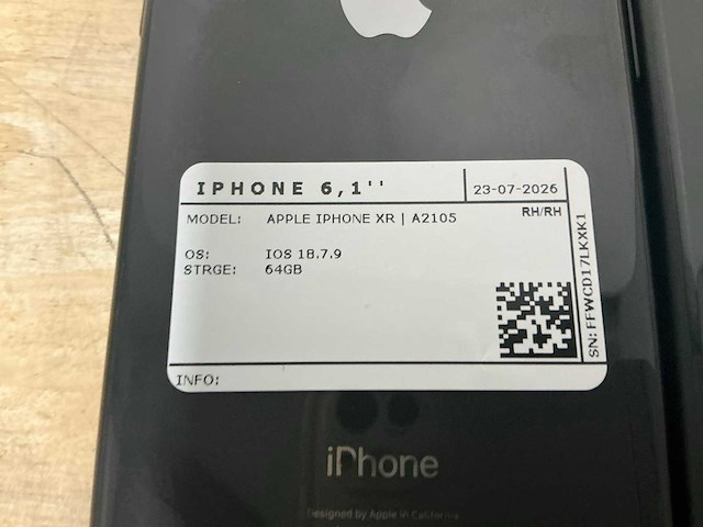 Apple iphone xr | a2105 mobiele telefoon (10x) - afbeelding 5 van  13