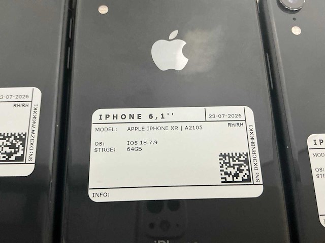 Apple iphone xr | a2105 mobiele telefoon (10x) - afbeelding 11 van  13
