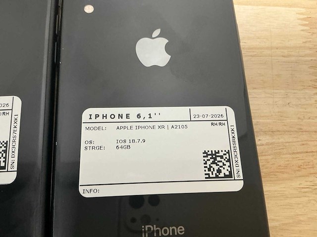 Apple iphone xr | a2105 mobiele telefoon (10x) - afbeelding 13 van  13
