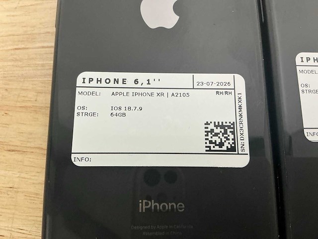 Apple iphone xr | a2105 mobiele telefoon (10x) - afbeelding 10 van  14