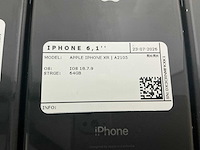 Apple iphone xr | a2105 mobiele telefoon (10x) - afbeelding 12 van  14