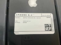 Apple iphone xr | a2105 mobiele telefoon (10x) - afbeelding 13 van  14