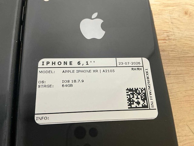 Apple iphone xr | a2105 mobiele telefoon (10x) - afbeelding 2 van  14