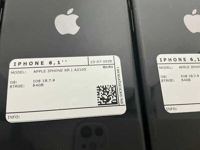 Apple iphone xr | a2105 mobiele telefoon (10x) - afbeelding 5 van  14