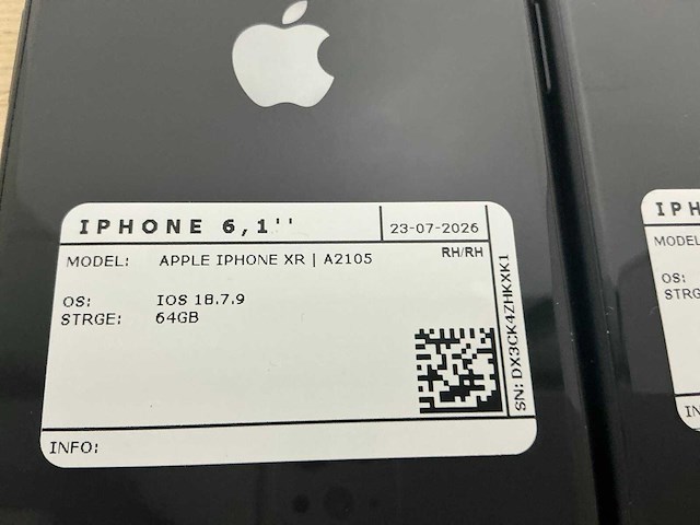 Apple iphone xr | a2105 mobiele telefoon (10x) - afbeelding 6 van  14