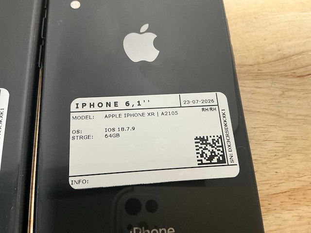 Apple iphone xr | a2105 mobiele telefoon (10x) - afbeelding 14 van  14