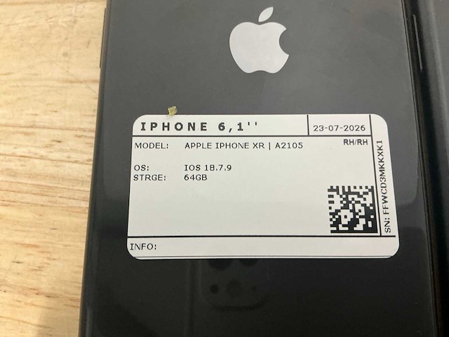 Apple iphone xr | a2105 mobiele telefoon (10x) - afbeelding 8 van  12