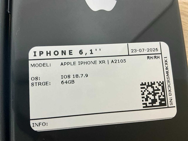 Apple iphone xr | a2105 mobiele telefoon (10x) - afbeelding 12 van  12