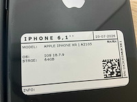 Apple iphone xr | a2105 mobiele telefoon (10x) - afbeelding 12 van  12